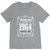 vintage made in 1964 perfectly aged a living legend V-Neck Tee