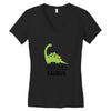 Sister Saurus Women's V-Neck T-Shirt
