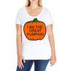 great pumpkin Ladies Curvy T-Shirt