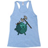 dungeons and dragons dice Racerback Tank
