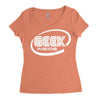 geek inside Women's Triblend Scoop T-shirt