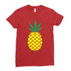 pineapple Ladies Fitted T-Shirt