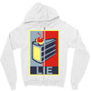 lie Zipper Hoodie