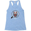 hello! i'm down here! Racerback Tank