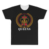 Queens Crown All Over Men's T-shirt