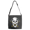 skull axe Adjustable Strap Totes