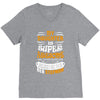 My Daughter Is Super Awesome Her Stepmom V-Neck Tee