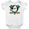 mighty ducks of anaheim Baby Onesie