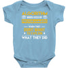 algorithm word used by programmers Baby Onesie