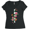 Pride Floral Women's Triblend Scoop T-shirt
