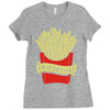 fries with that Ladies Fitted T-Shirt