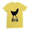 big cock Ladies Fitted T-Shirt