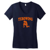 tebowing trending Women's V-Neck T-Shirt