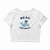 seal the deal Crop Top