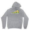 evolution of lego man Hoodie
