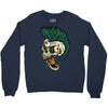 skull punk style Crewneck Sweatshirt