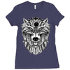wolf Ladies Fitted T-Shirt