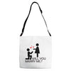 will you love me Adjustable Strap Totes