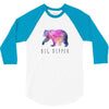 Big Dipper with Galaxy 3/4 Sleeve Shirt