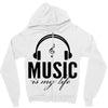 music is my life Zipper Hoodie