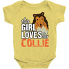 This Girl Loves Her Collie Baby Onesie