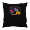roll out Throw Pillow