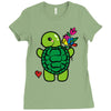 love turtle Ladies Fitted T-Shirt