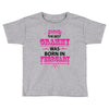 The Best Grammy Was Born In February Toddler T-shirt