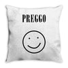 Preggo Throw Pillow