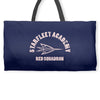 exclusive red squadron Weekender Totes