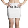 be your self Mini Skirts