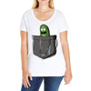 i'm in a pocket Ladies Curvy T-Shirt