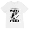 If I've Gone Missing Fishing V-Neck Tee