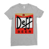 duff parody deff Ladies Fitted T-Shirt