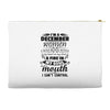 I Am A December Women Accessory Pouches