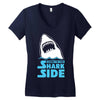 Come To The Shark Side V-neck tee