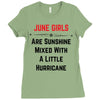 June Girls Ladies Fitted T-Shirt
