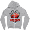 birthday boy mc queen Zipper Hoodie