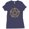 pentagram Ladies Fitted T-Shirt