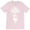 nature guitar white tree music banksy art T-Shirt