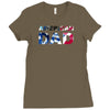 american dad Ladies Fitted T-Shirt