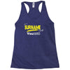it's a surname thing Racerback Tank