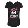 Super Aunt - What's Your Superpower? Maternity Scoop Neck T-shirt