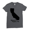 Whale's Vagina CA Ladies Fitted T-Shirt