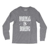 normal is boring tie dye Long Sleeve Shirts