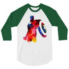 full color 3/4 Sleeve Shirt