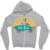 ride and surf Zipper Hoodie