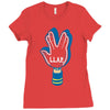 llap foam finger Ladies Fitted T-Shirt