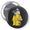 breaking bad lego parody Pin-back button
