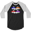 turtles  splinter ninja serie fun 3/4 Sleeve Shirt